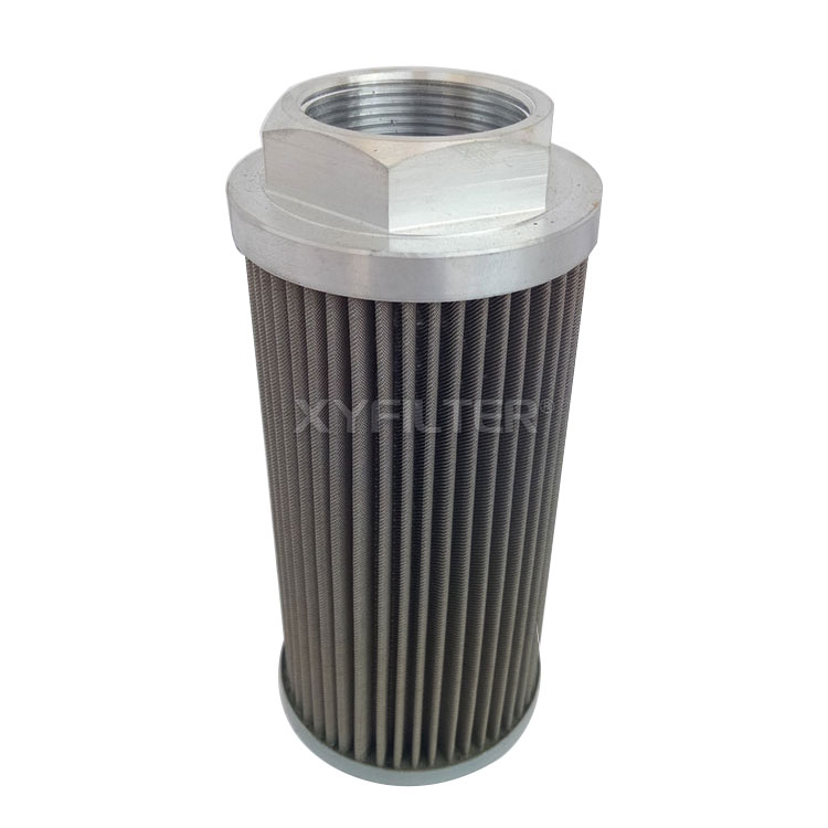 更换WU-250x100F-J液压油滤清器滤芯、油滤清器滤芯