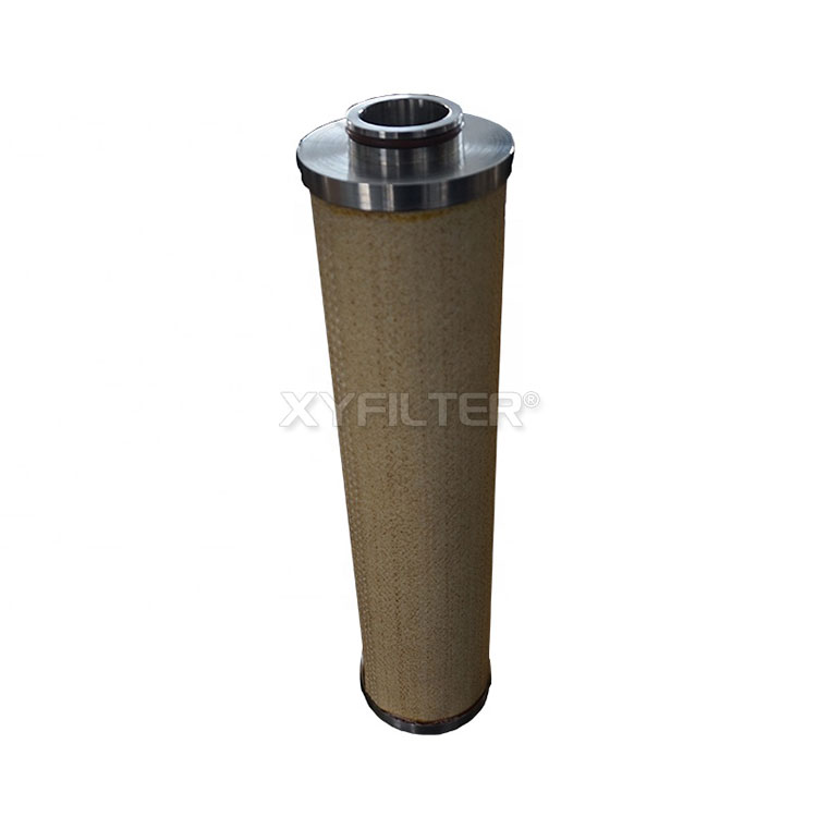 Customized Stainless Steel End Shell Light Yellow Felt Oil Filter Oil Filter Element