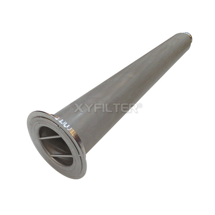 Customized 1, 2, 5 Micron Stainless Steel Sintered Metal Tube Filter Element